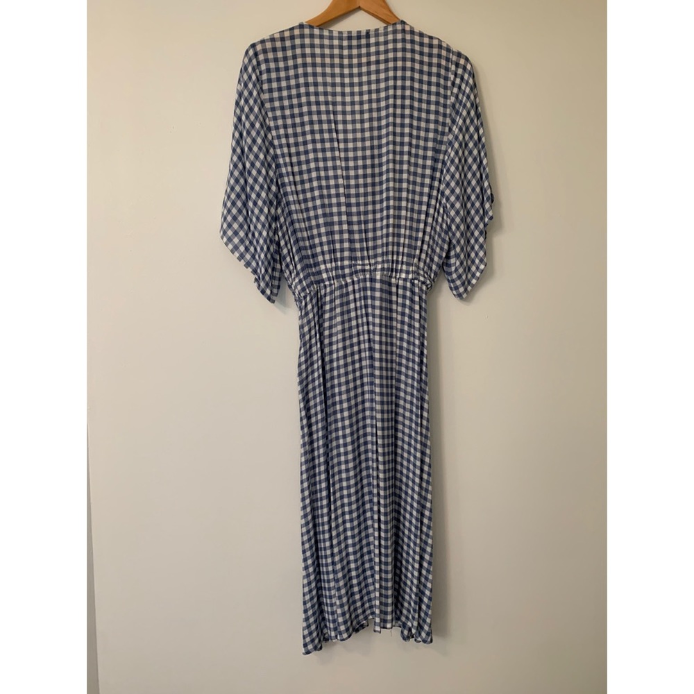 Blue and white midi dress - Picture 5 of 6